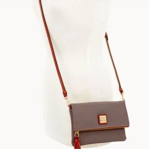 Dooney & Bourke Pebble fold over Crossbody